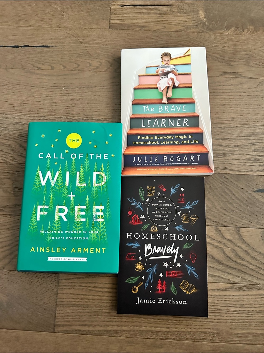 Homeschool book WILD AND FREE

OnLY teal book remains $10